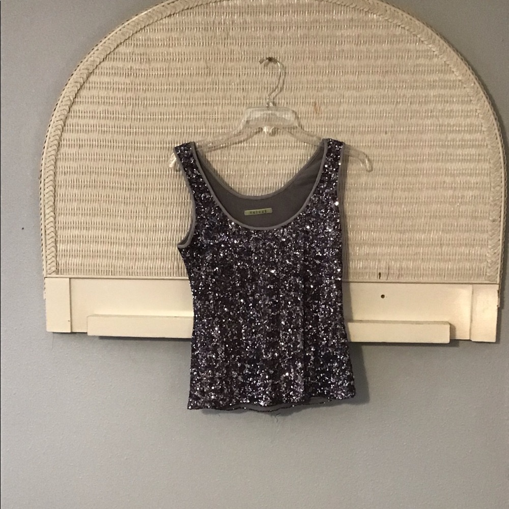 Velvet Leyla Sequin Tank Top - Picture 2 of 5